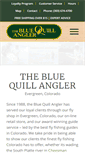 Mobile Screenshot of bluequillangler.com